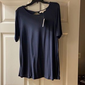 Navy Loft Tee - NWT